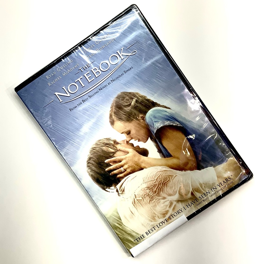 The Notebook DVD Romantic Movie Video 2004 Ryan Gosling & Rachel McAdams PG 13